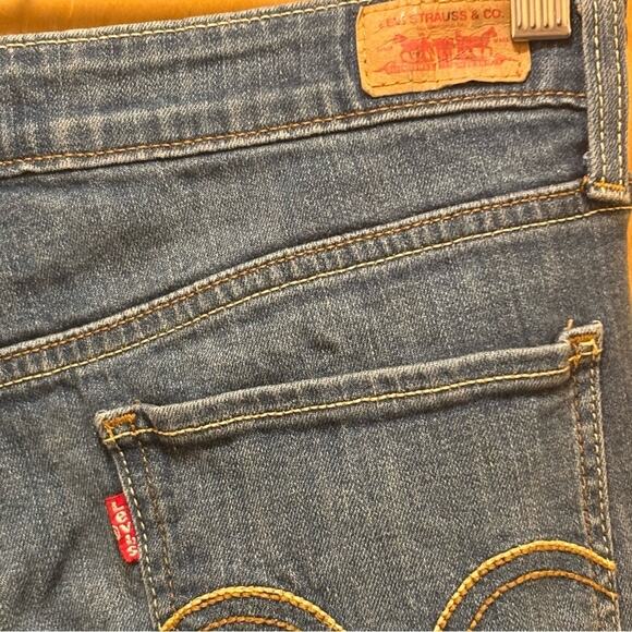 Vintage Levi's Women's Blue Bootcut Jeans 518 Superlow Y2K Retro Hippie Size 11 - Picture 12 of 14